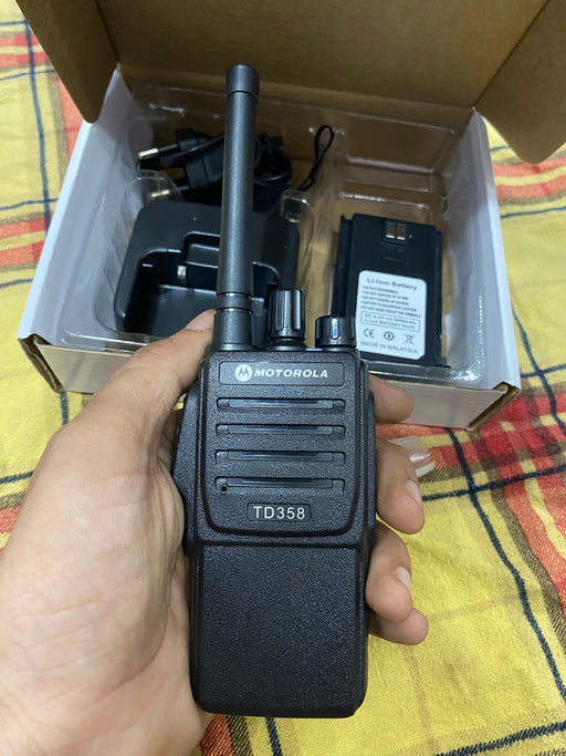 long range walkie talkie motorola TD 358